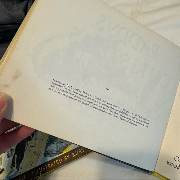 Paddy’s Christmas by Hellen A Monsell copyright ©️ 1924, 1942 First Edition - Picture 2 of 3